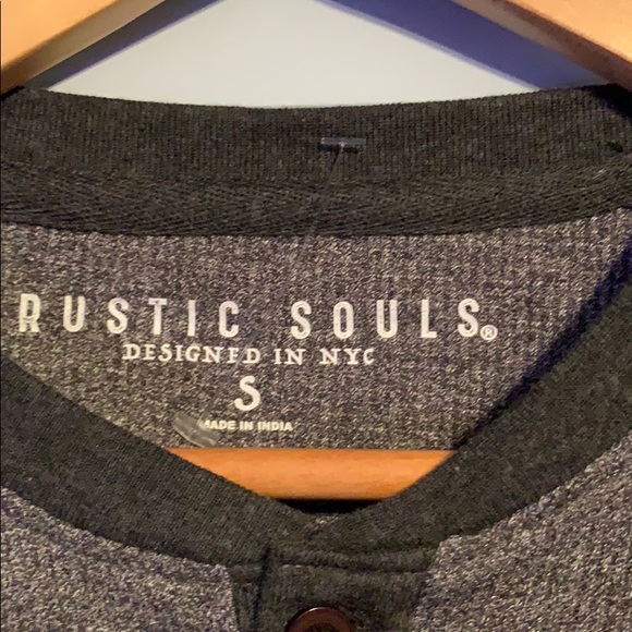 Rustic Souls Men’s Long Sleeve Shirt - Picture 2 of 3